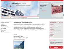 Tablet Screenshot of ksgl.ch